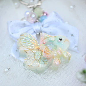 Opal Goldie keychain