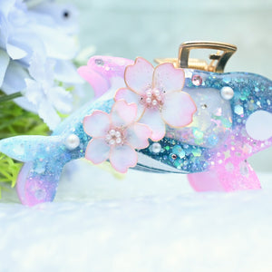 Hanami Orca Hair Huggie (5.5cm claw)