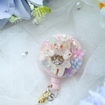 Fairy Bear Round Badge Reel