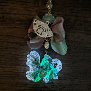Jade Lotus Goldie Charm