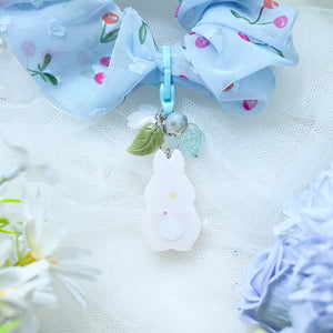 Sora Bunny Charm with Hairtie