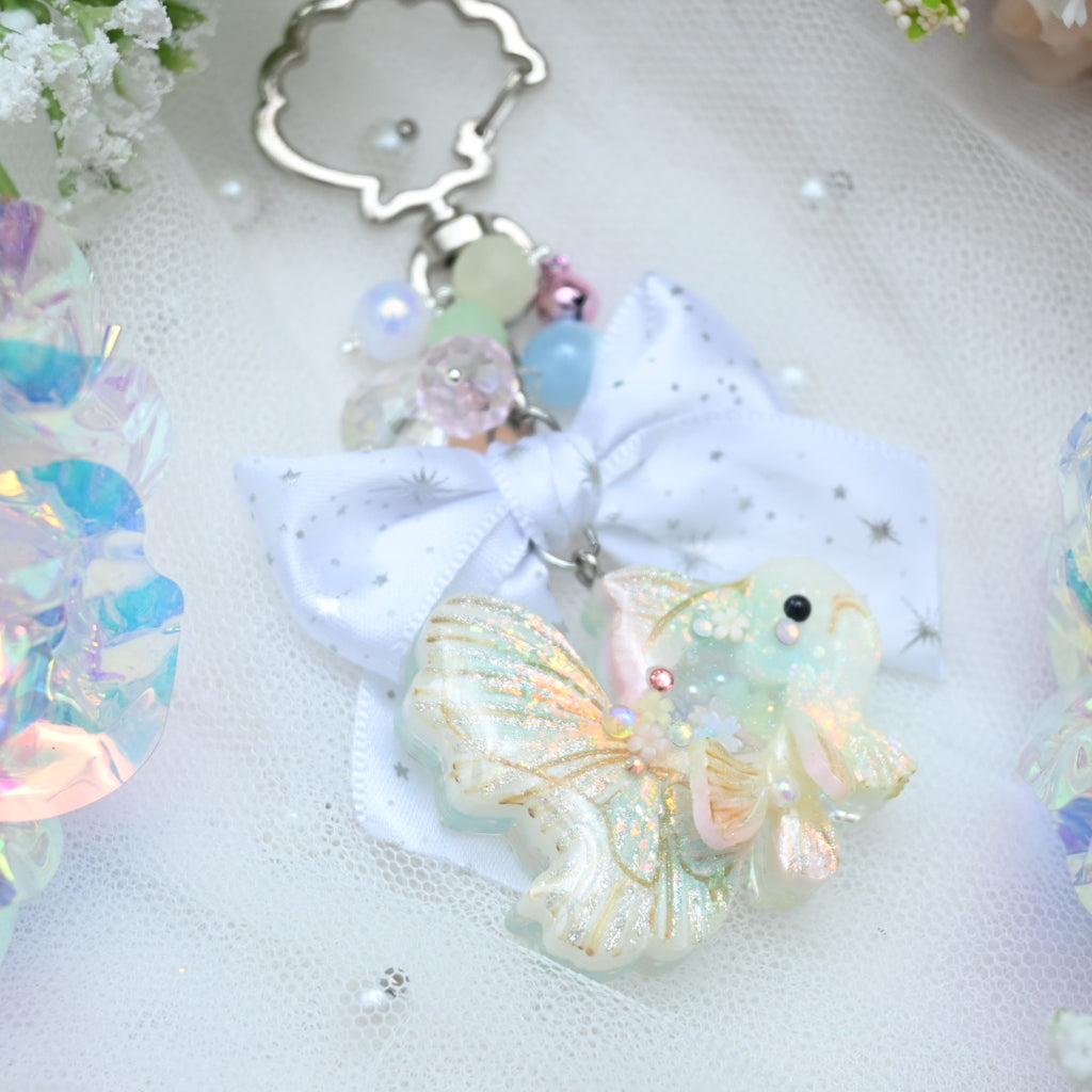 Opal Goldie keychain
