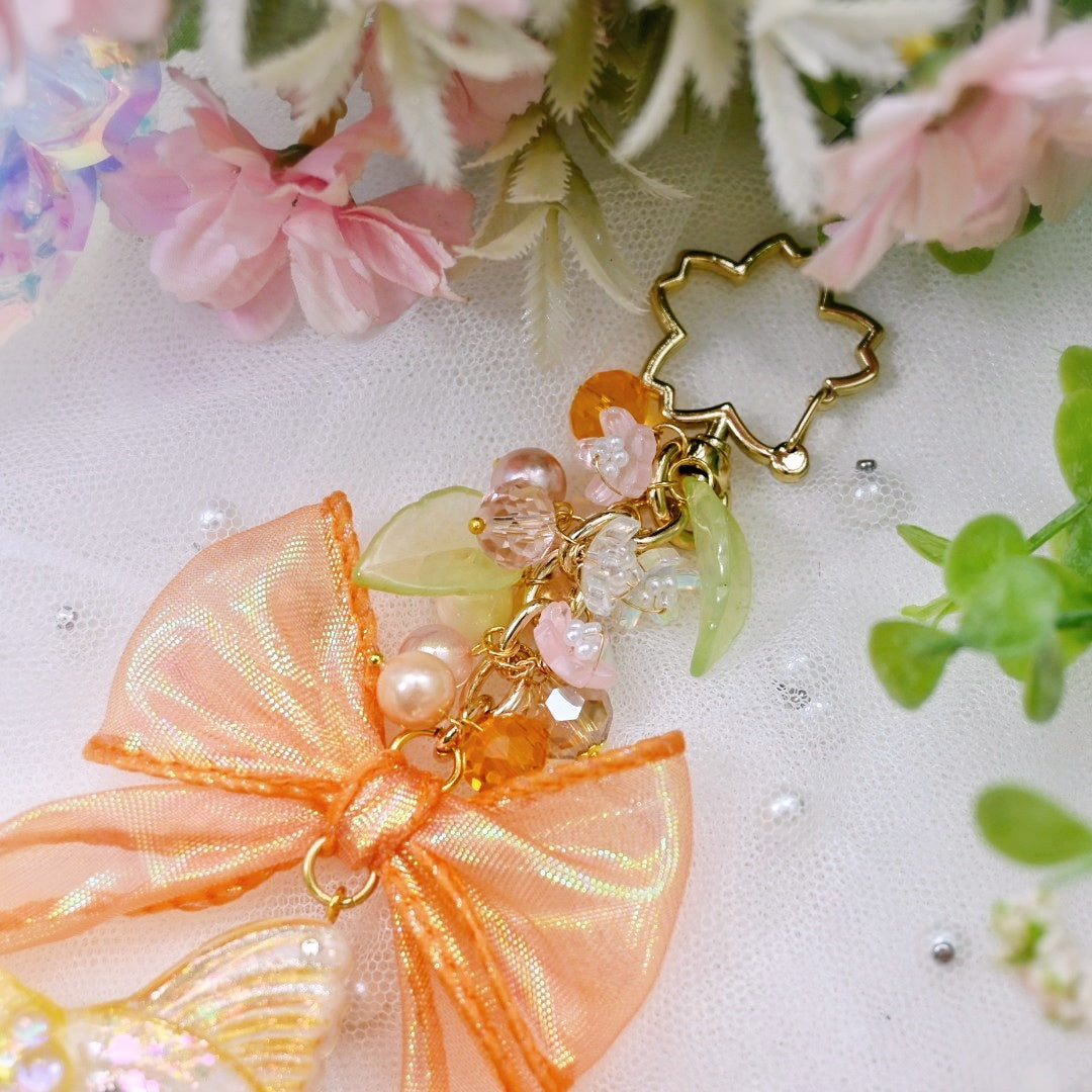Tangerine - Deluxe Goldie Charm