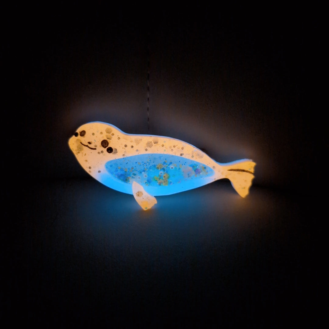 Seal Hairclip (6cm clasp)