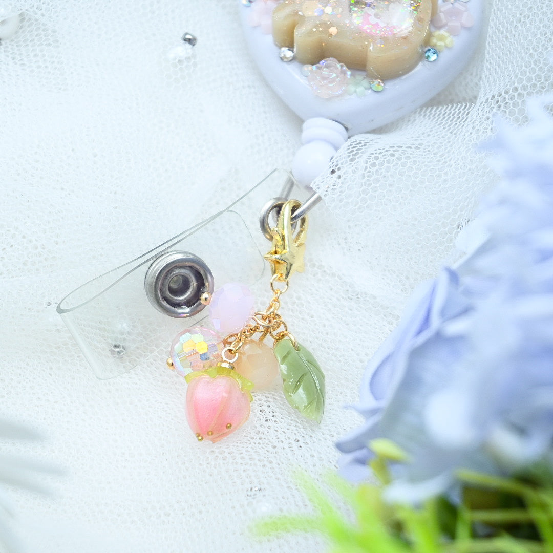 Fairy Baby Lionhead Heart Badge Reel