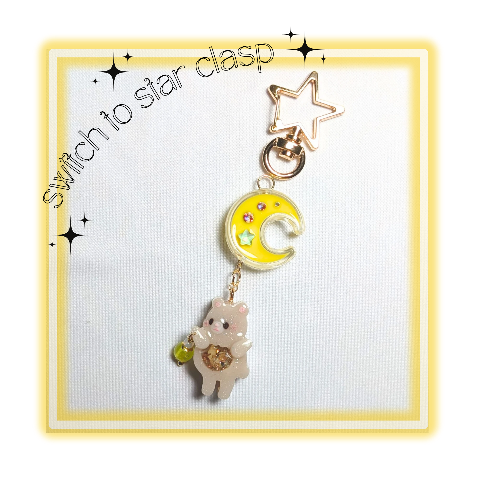 Little Lantern Carrier - Bear (yellow lantern)