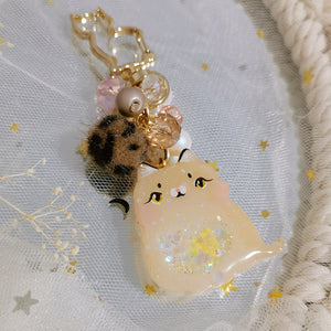 Handpainted Puma Charm (Gold)