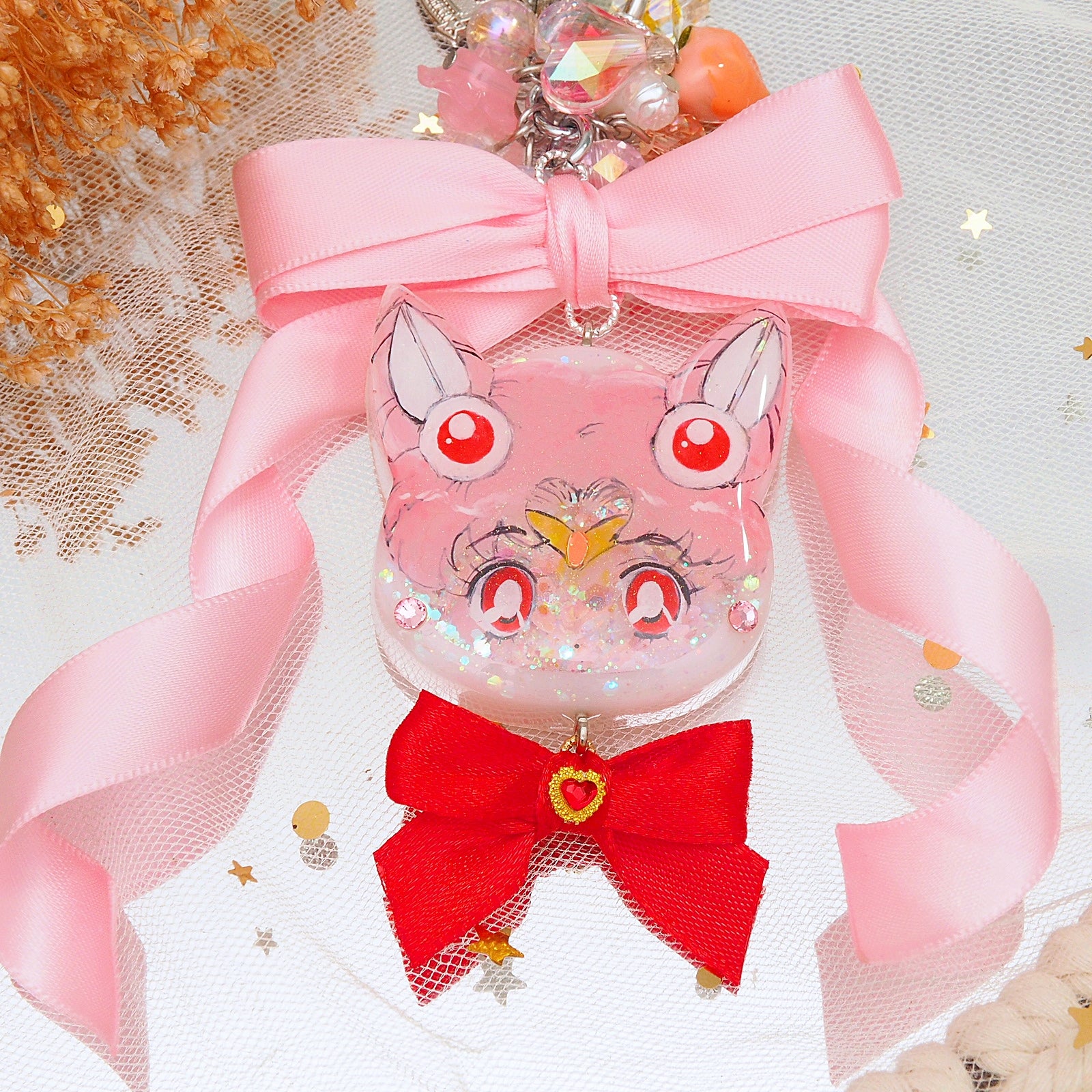 Chibiusa Painted Charm
