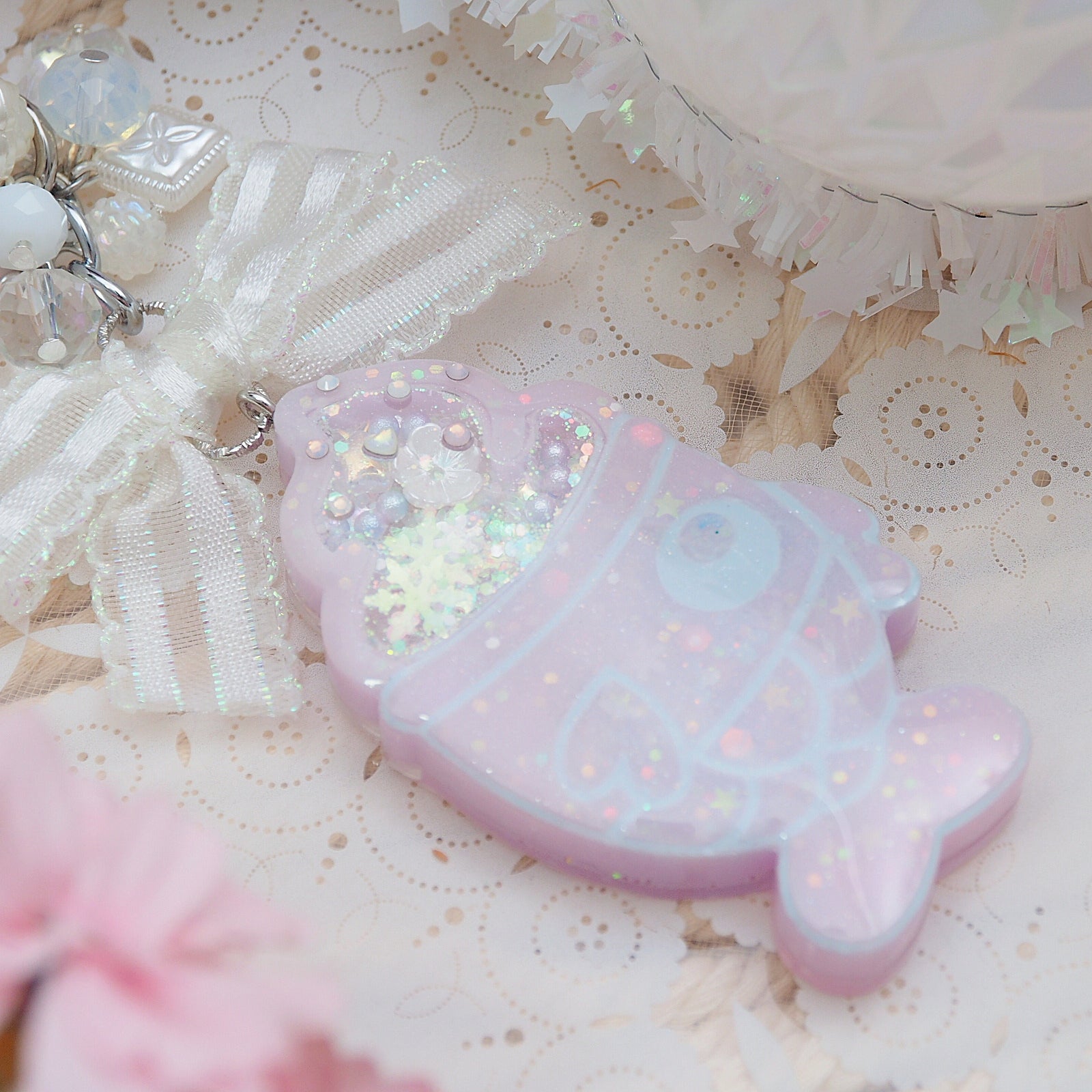 Budou Kurimu Taiyaki (Glows, Dry shaker charm)