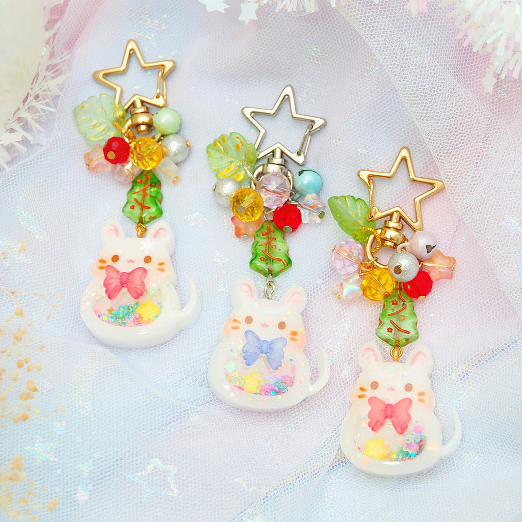 Christmas Mouse Charm (Variants available)
