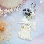 Snow Leopard Charm (Silver)