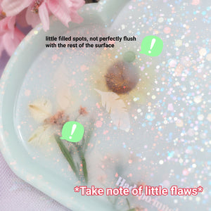 Too Much To Dream - Milky Seafoam Cloud dish (Glowing)
