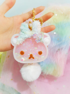 Springtime Bunny Kuma Chunky Shaker Charm
