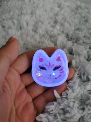 Glowing Kitsune Hairtie