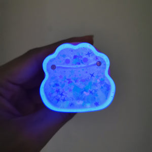 Pink Ditto with Violet Glow Phone Grip