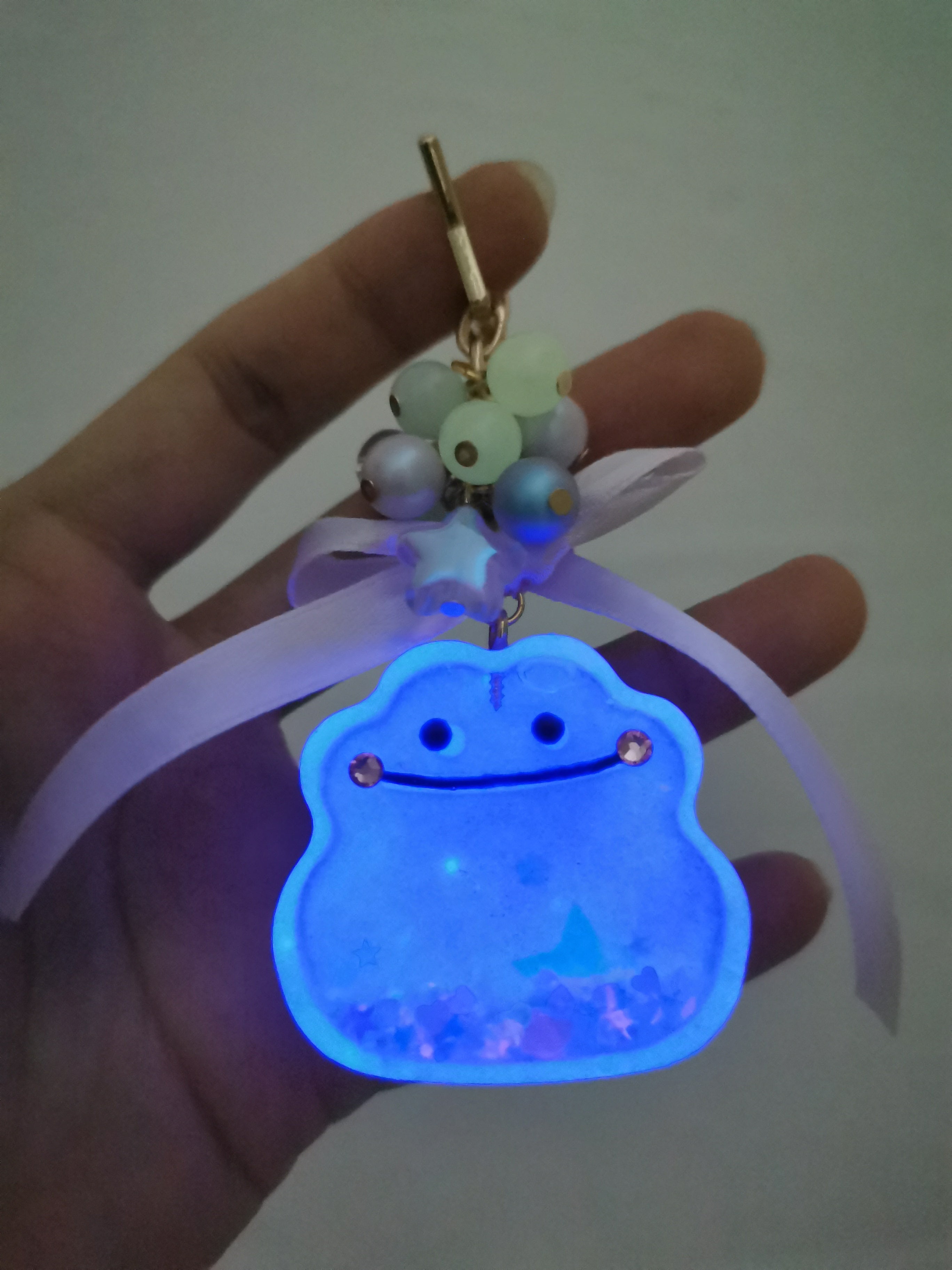 Glowing Classic Ditto Charm