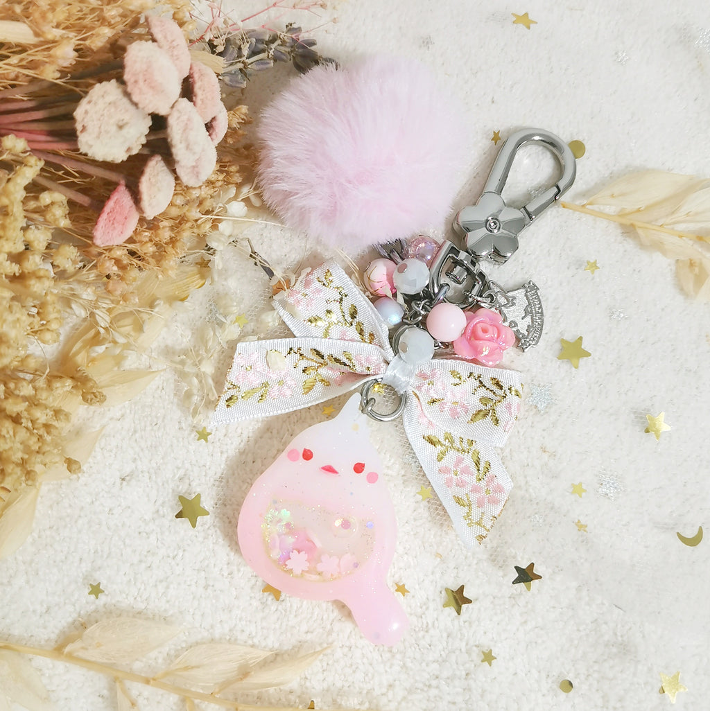 Soft Sakura Birb Charm