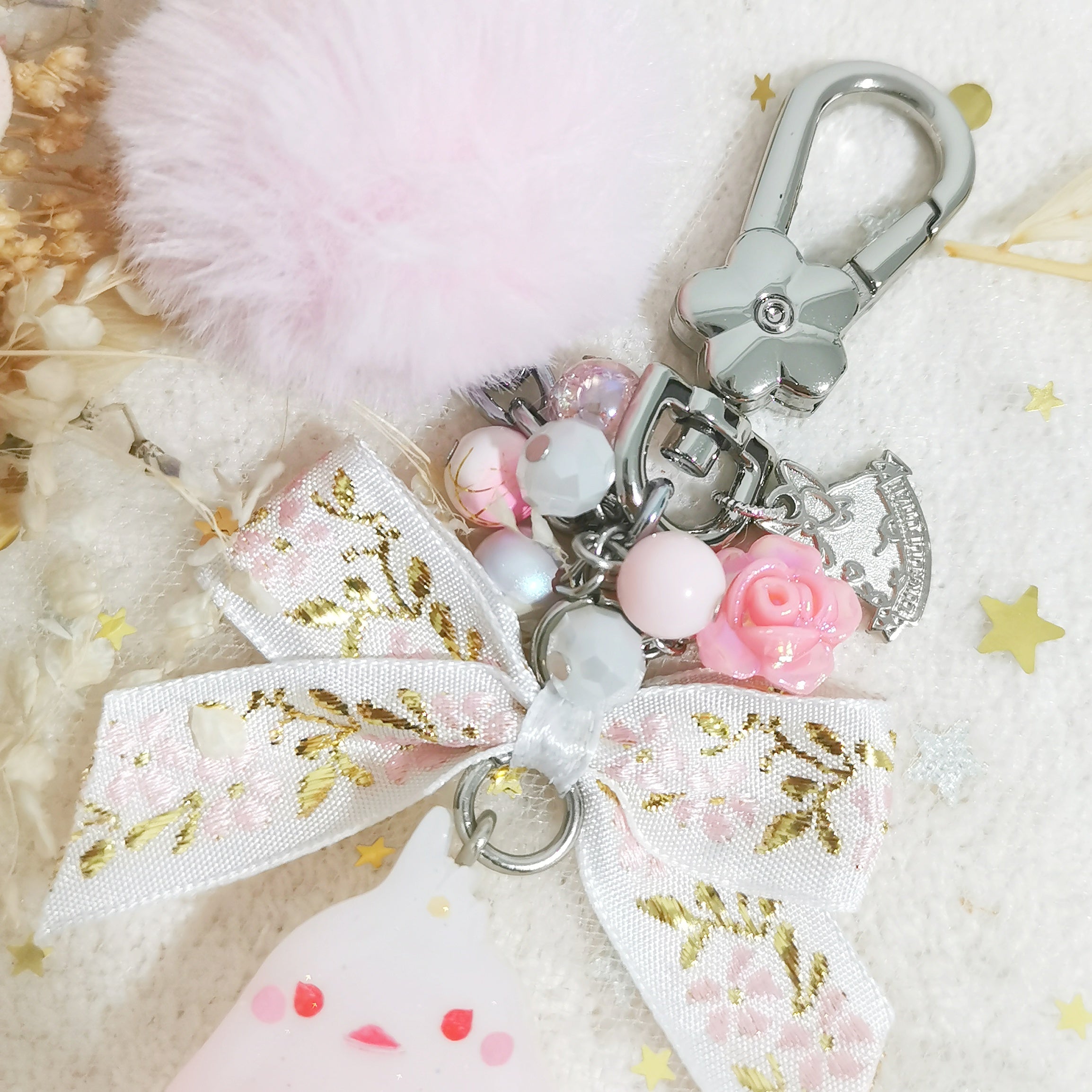 Soft Sakura Birb Charm