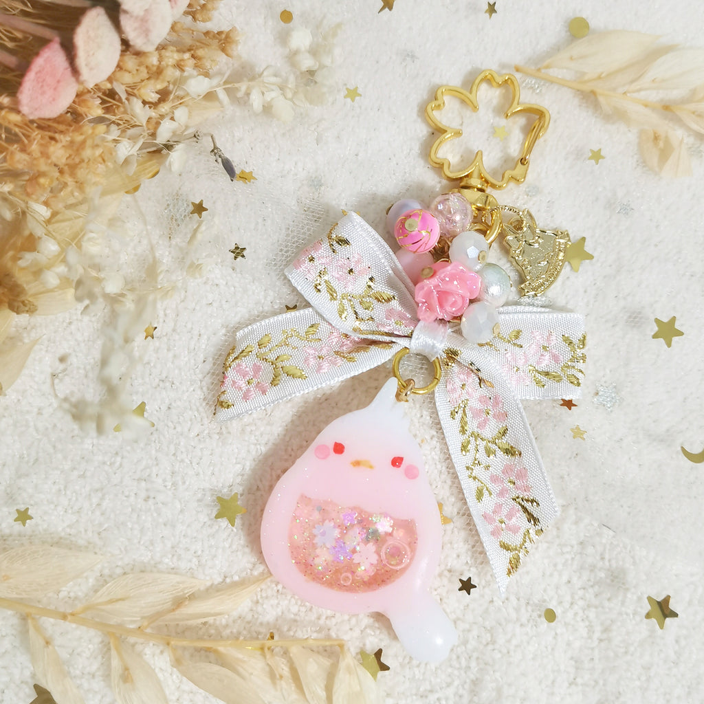 Little Rose Birb Charm