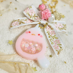 Little Rose Birb Charm