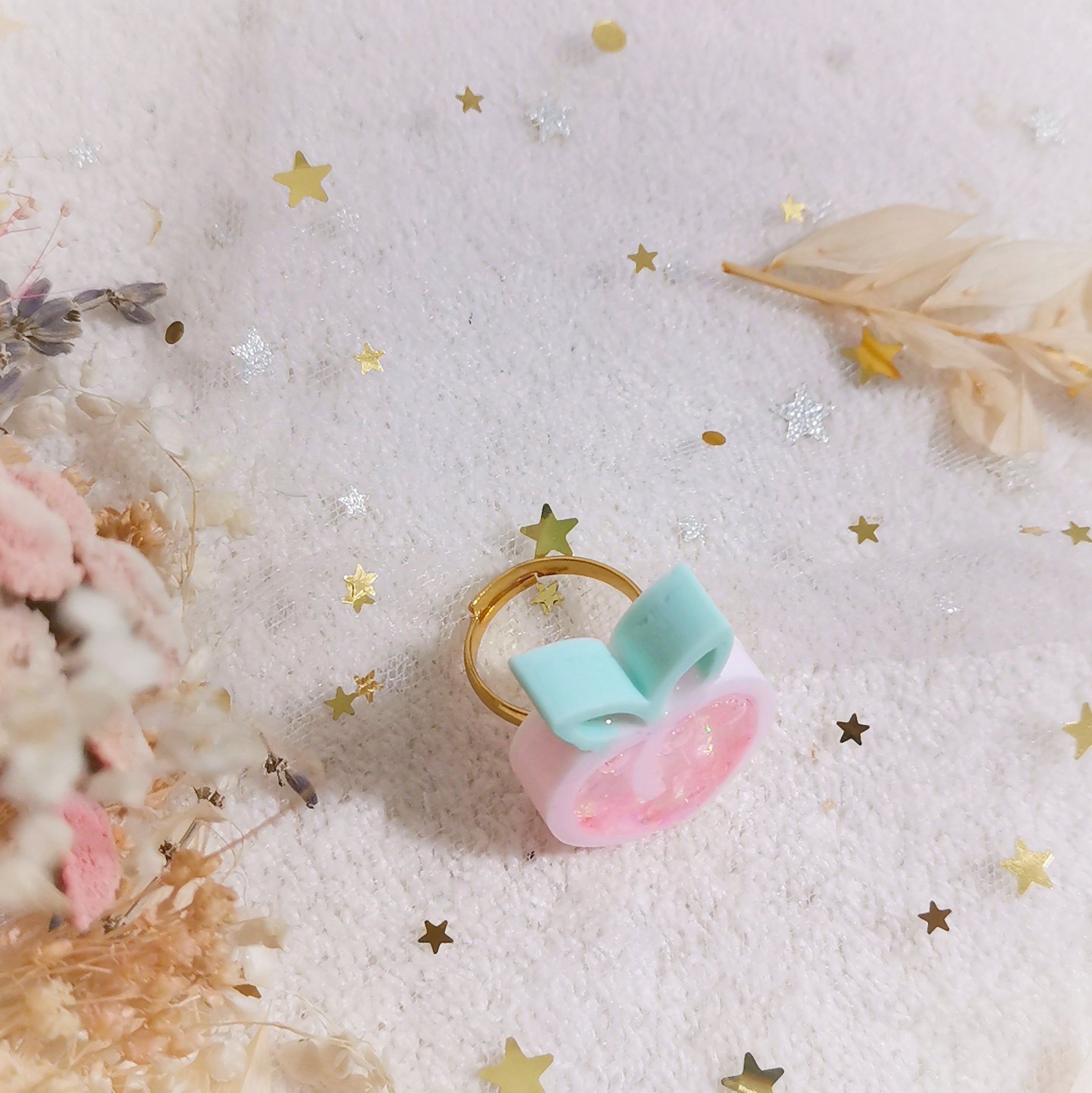 Baby Peach Ring (Adjustable)
