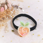 Baby Peach Hairtie (Black band)