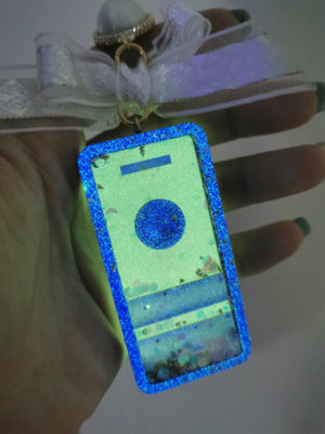 Pale Classic Bath Token Charm with (glows)