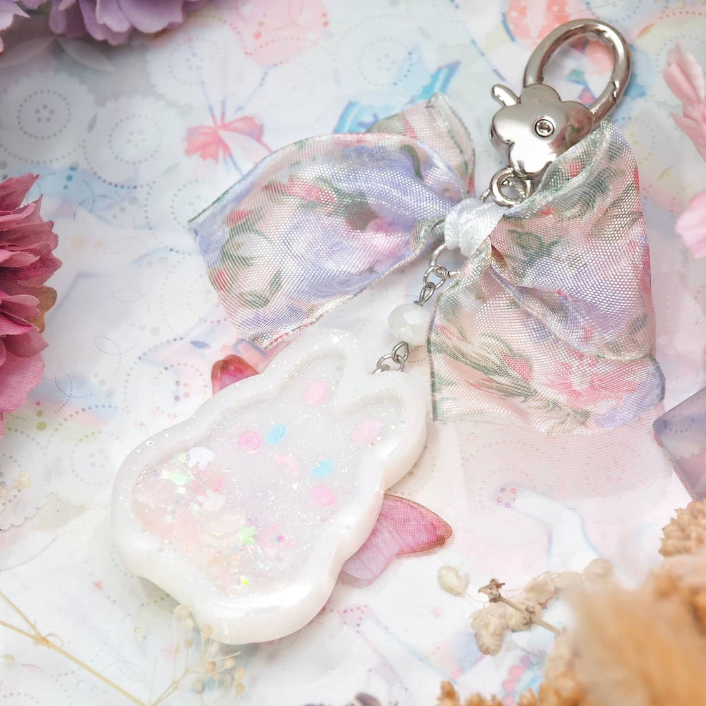 Cotton Fairy Bun with Floral Bow