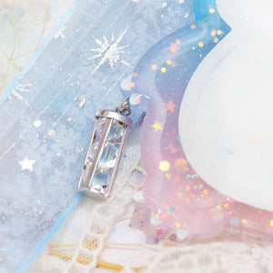 Opal Starlight Boba Belly Chunky Charm with star carrier (Glowing)
