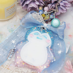 Opal Starlight Boba Belly Chunky Charm with star carrier (Glowing)