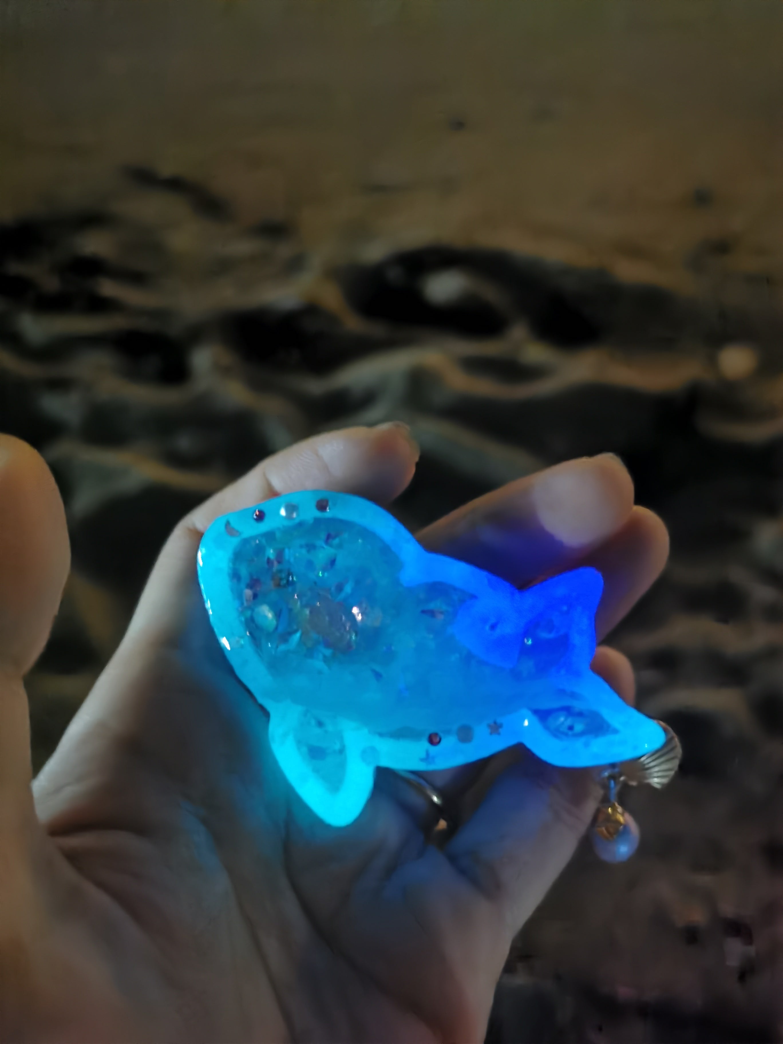 Opulent Orca Barette (Midnight)