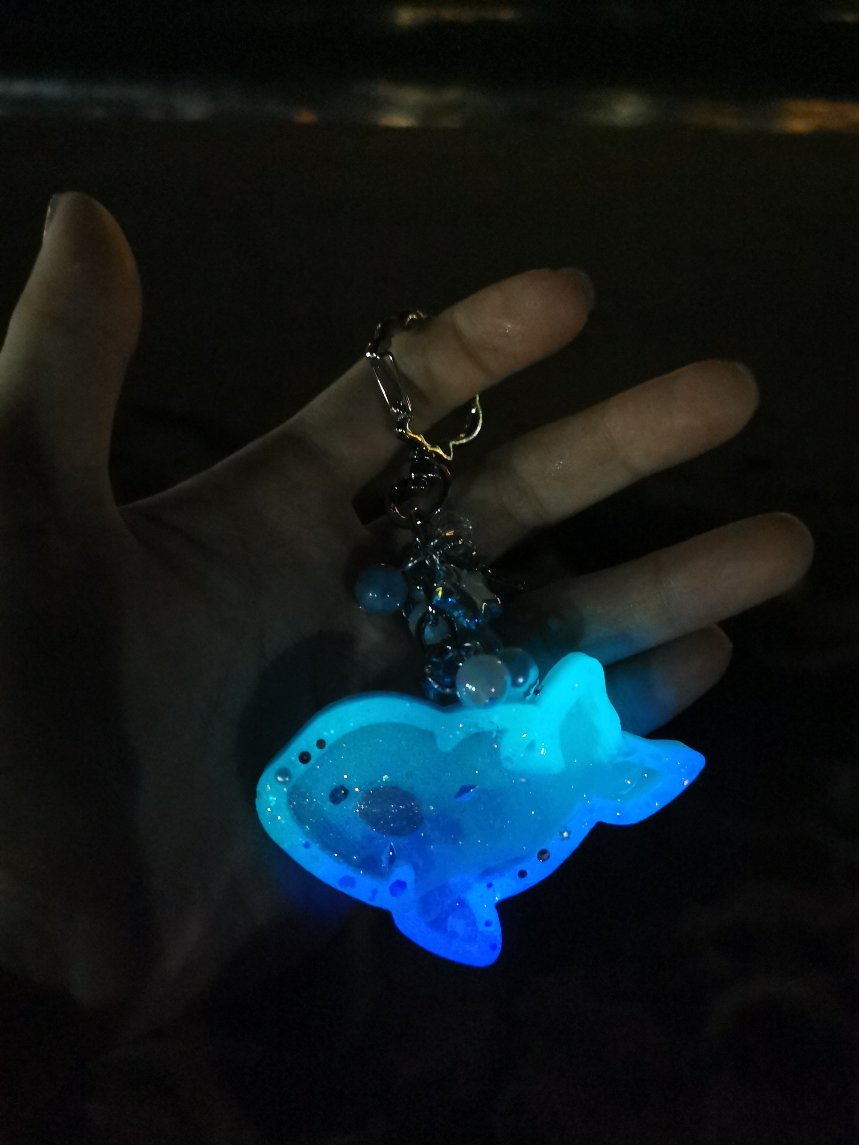 Baby Orca Charm (Lagoon)