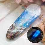 Twilight Tides Shaker Barette (turtle bay,teardrop)