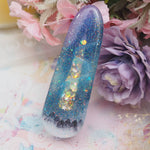 Painted Aurora Barette (Teardrop)
