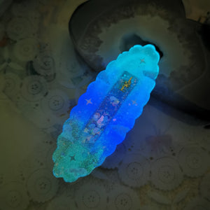 Castle in the Clouds Shaker Barette (Oval Cloud)