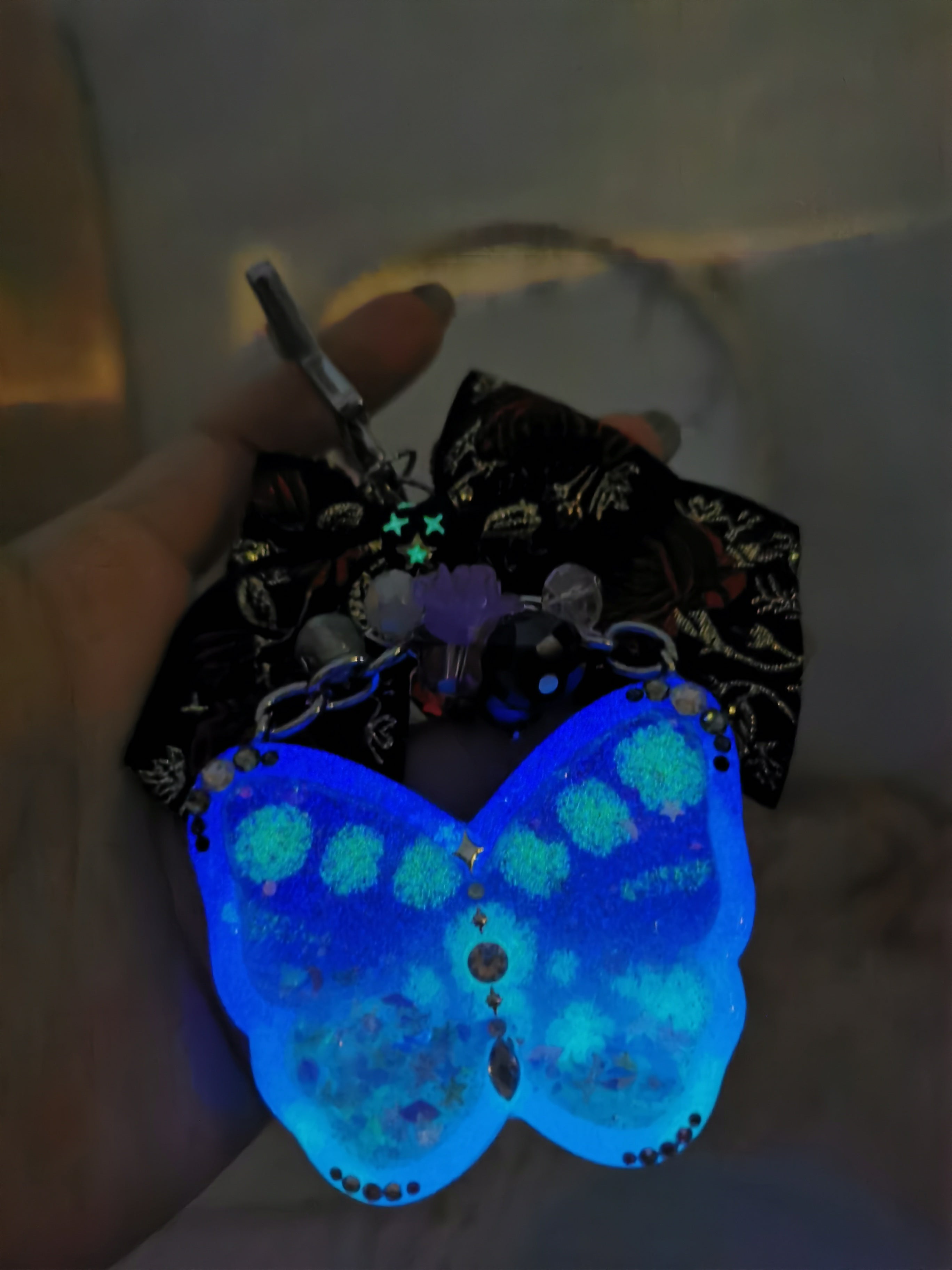 Mystic Noir Butterfly (Metamorphosis by night Series)