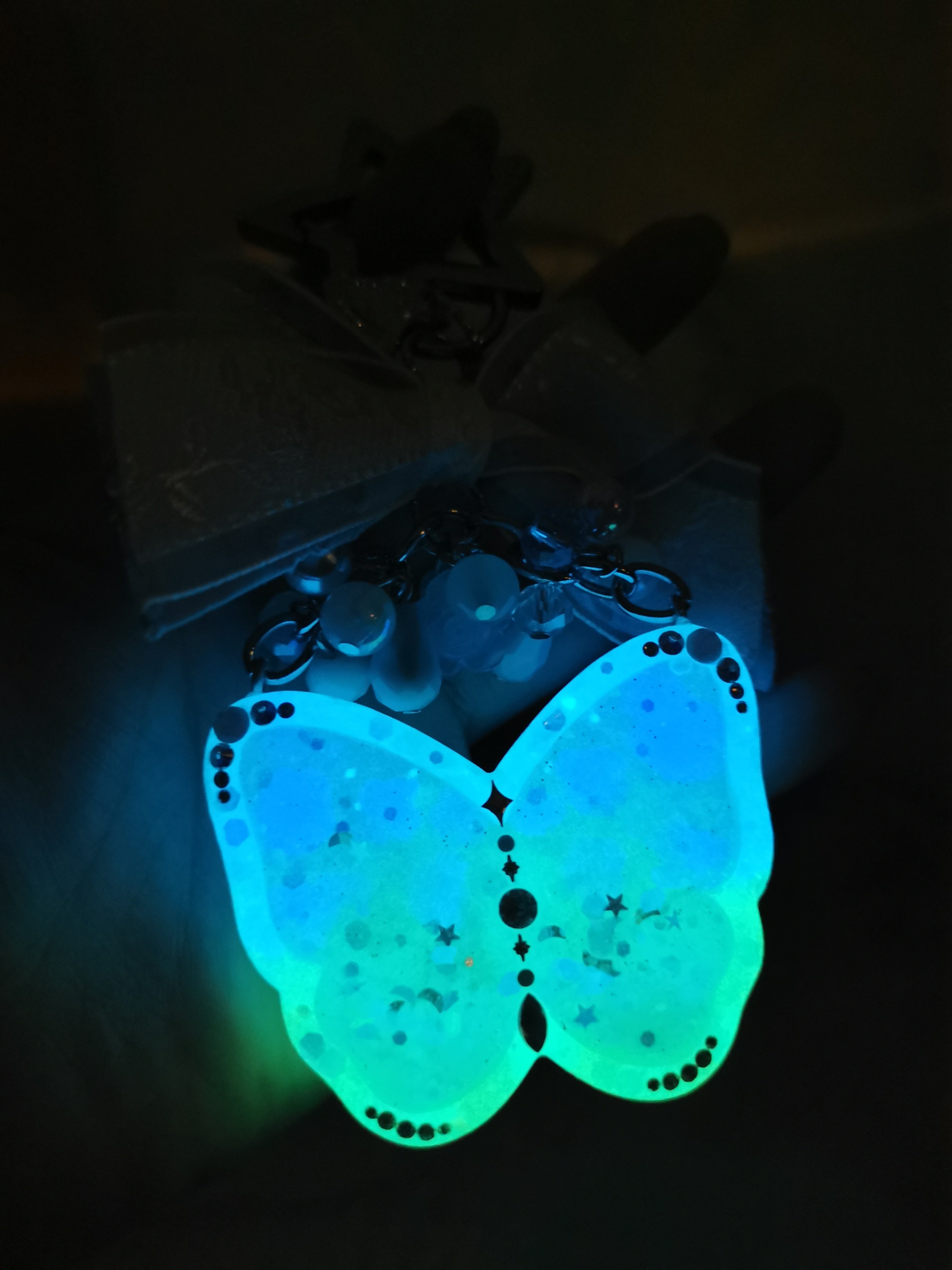 River Blue Butterfly (Metamorphosis by night Series)