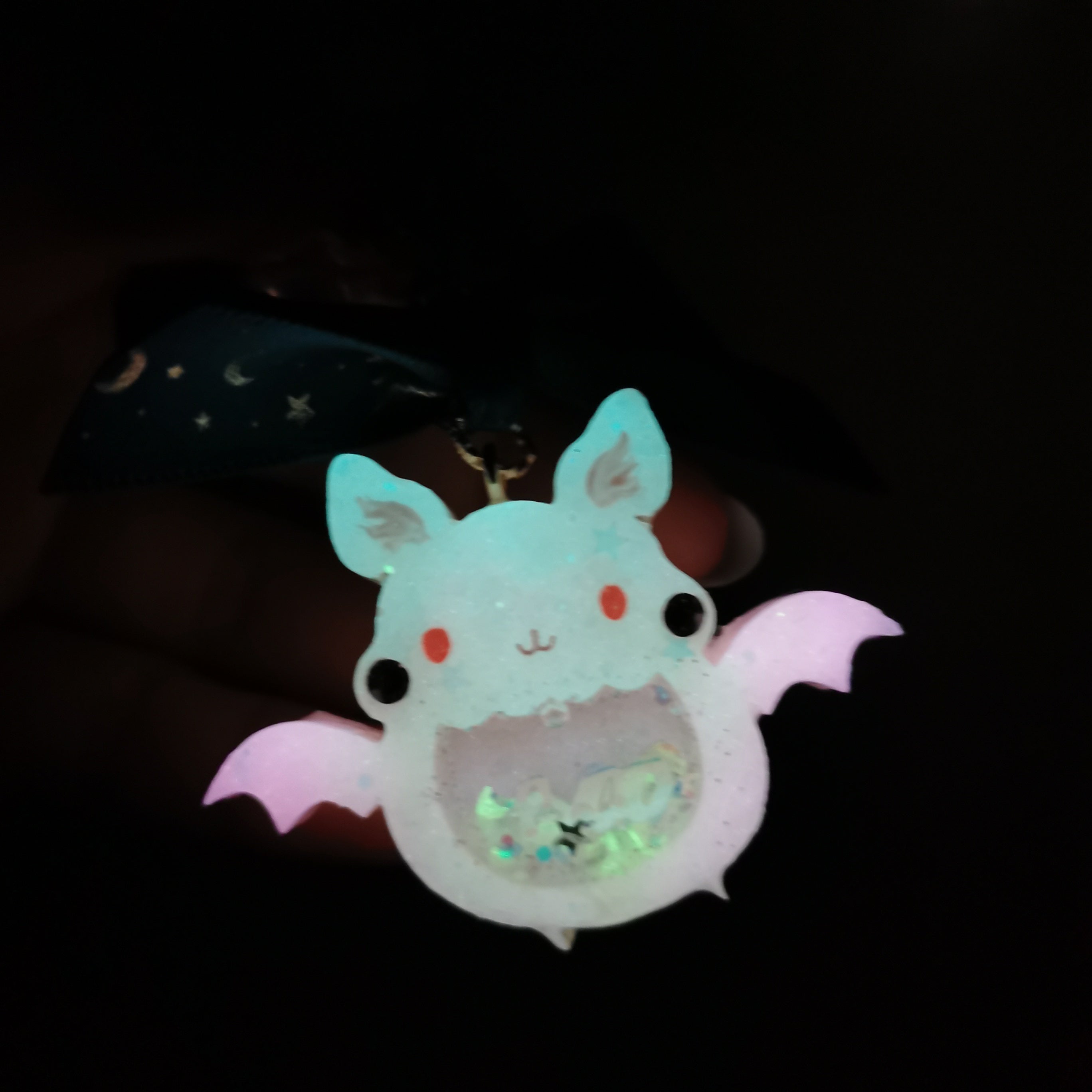 Orange Fade Froot Bat Charm