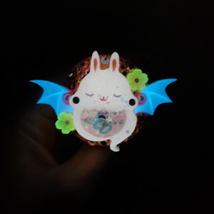 Bubblegum Candy Ghostie Bun Grip