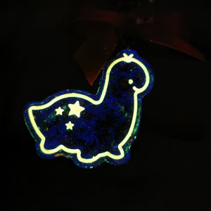 Dino Diner Branchiosaurus Neon Charm