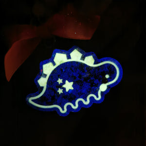 Dino Diner Stegosaurus Neon Charm