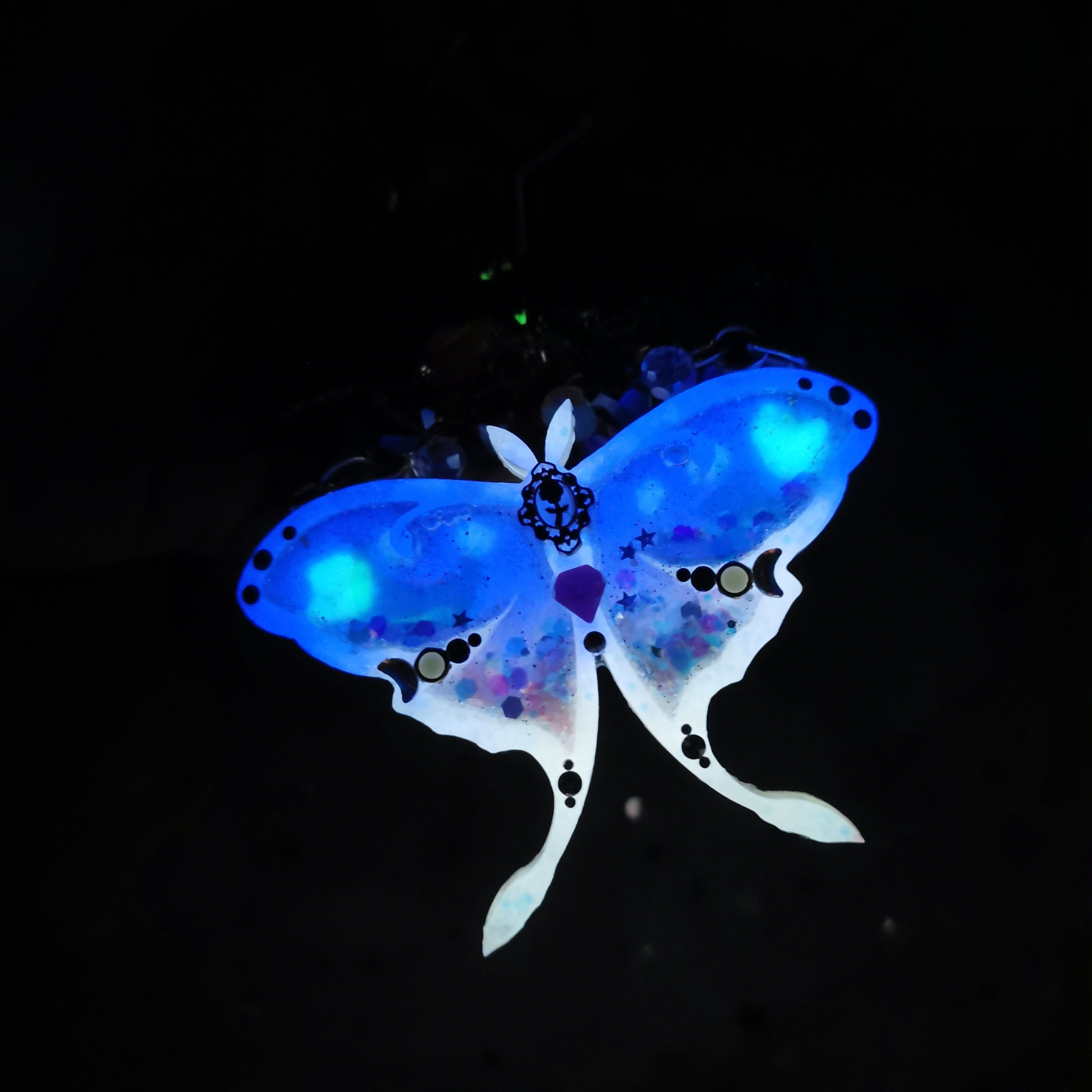 Sylvan Spells Luna Moth Charm