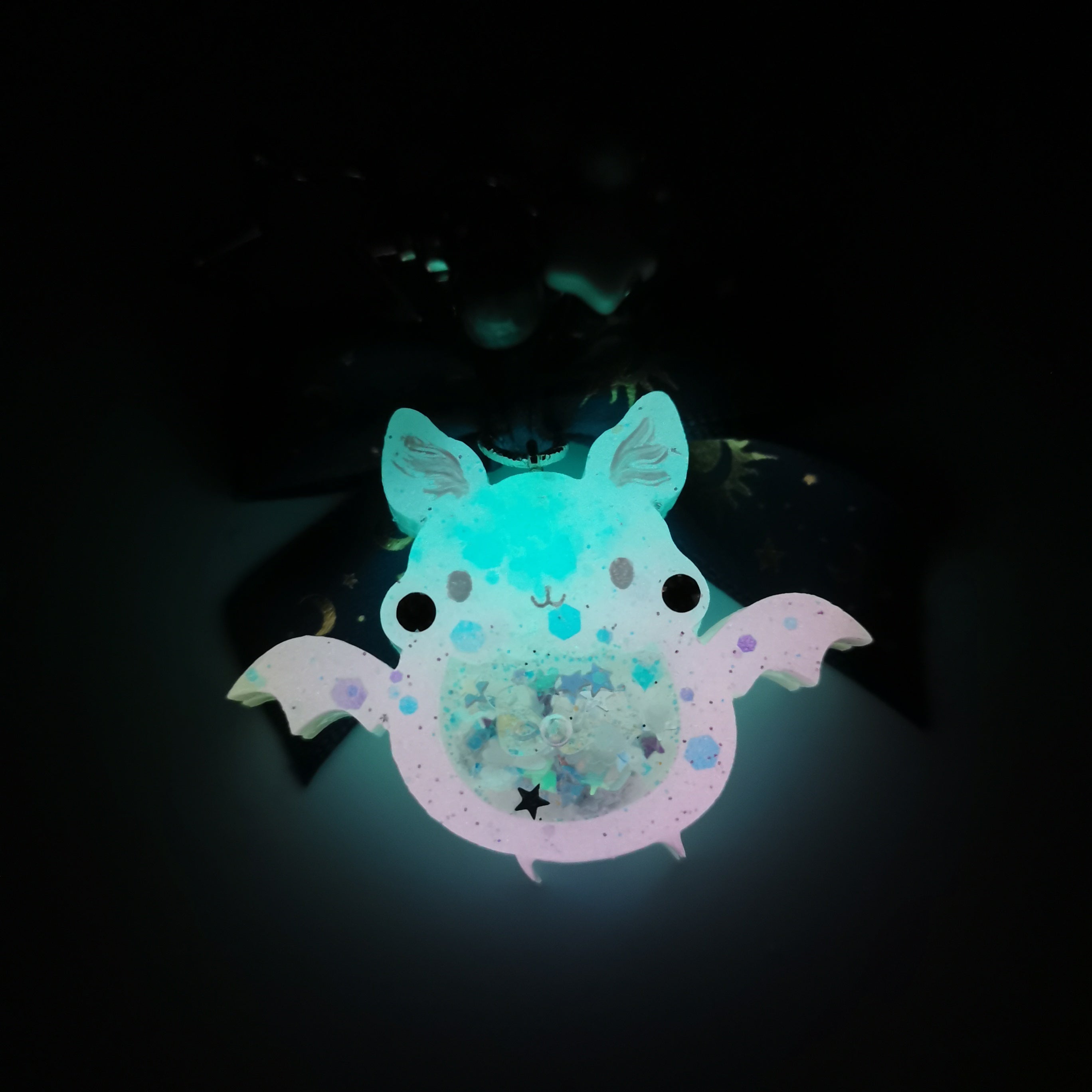 Evening Froot Bat Charm (glows)