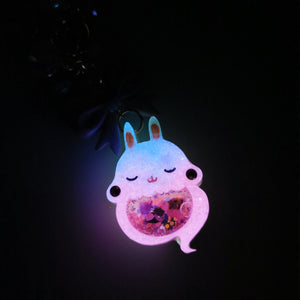 Black Cherry Ghostie Bun Charm
