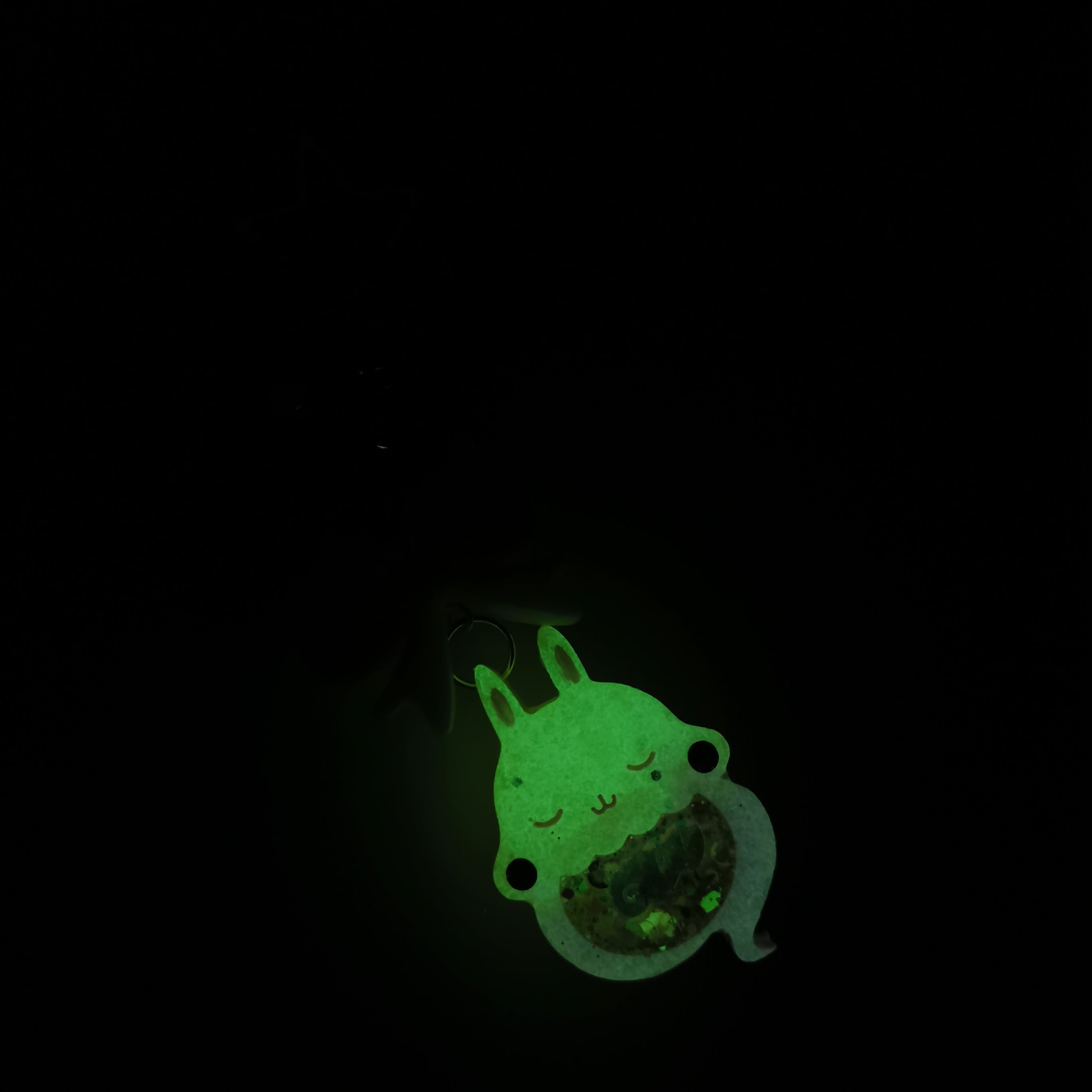 Honey Ghostie Bun Charm