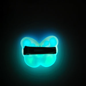 Sleepless Night Butterfly Shaker Barette