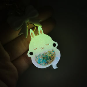 Honey Drop Ghostie Bun Charm