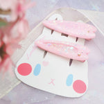 Sakura Petals Barrette Set (5cm clip)