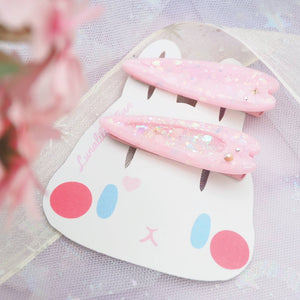 Sakura Petals Barrette Set (5cm clip)