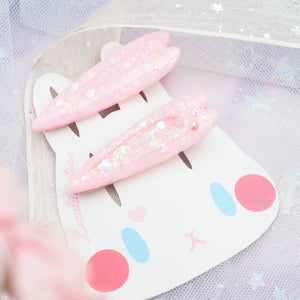 Sakura Petals Barrette Set (5cm clip)